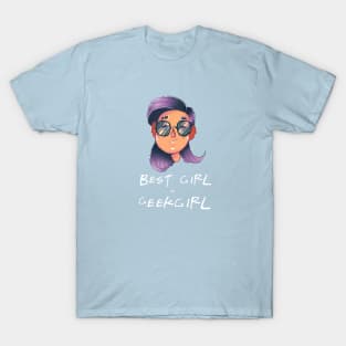 Best Girl - Geek Girl T-Shirt